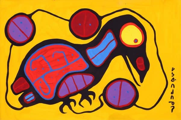 Norval Morrisseau | BIRD; late 1980s