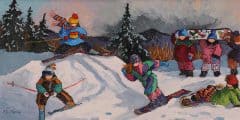 Pauline Thibodeau Paquin | EN SNOW BOARD; 1991