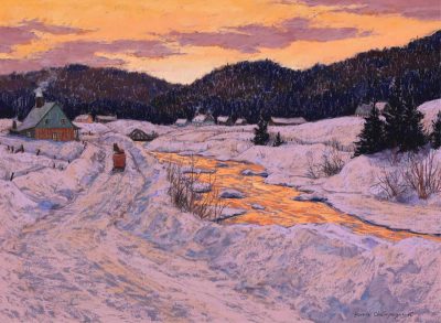 Horace Champagne | STREAM OF GOLD (ST-PLACIDE, QUEBEC); 1991