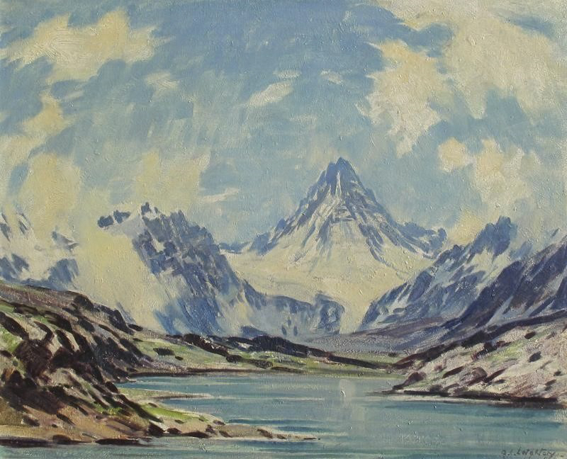 Alfred Crocker Leighton: Mt. Assiniboine