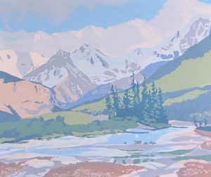 Terry Hagen: HEADWATERS, SUNWAPTA RIVER