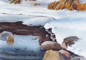 Herbert Franklin (Frank) Palmer: WINTER POND