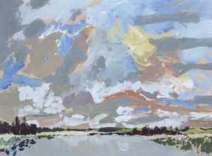 David T. Alexander EMMA, REED; 1981 acrylic on canvas 12 x 16 in.