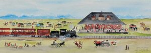 Irene E. McCaugherty: HANEYVILLE STATION, FORT MACLEOD, 1898