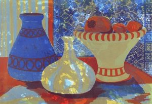 John Harold Thomas Snow: NOCTURNE BLUE VASE