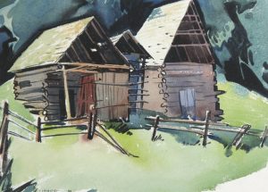Luke Lindoe: FARM BUILDINGS, SALMON ARM, B.C.