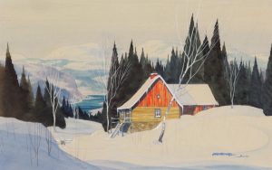 Graham Noble Norwell: LAURENTIAN CHALET