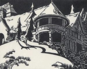 Margaret Dorothy Shelton: CPR GOLF CLUBHOUSE, BANFF