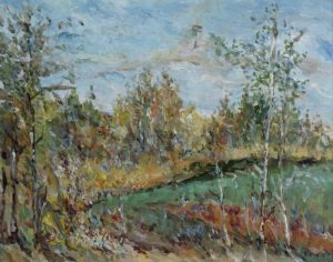 Hendrik Bres: CORNER OF A MEADOW NEAR MCKAY