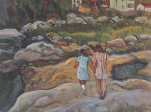 Andre Dufour: SUR LES ROCHERS
