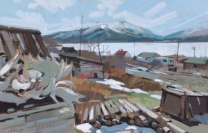 Jim Vest: ATLIN, B.C. SCENE, APRIL