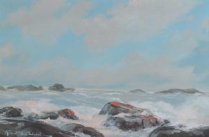 Robert E. Wood: ANGRY SEA OFF CATTLE POINT