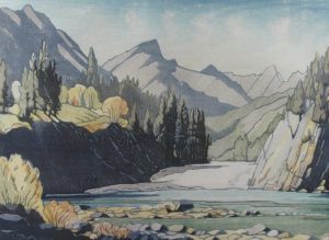 Margaret Dorothy Shelton: BOW FALLS, BANFF