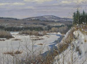 Mannie Gonsalves: ELBOW RIVER, BRAGG CREEK