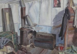 Margaret Dorothy Shelton: INTERIOR CABIN SCENE