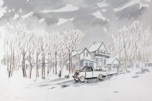 Janet Mitchell: SYLVAN LAKE MORNING