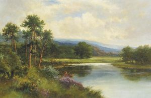Francis E. Jamieson: HIGHLAND FISHING SCENE