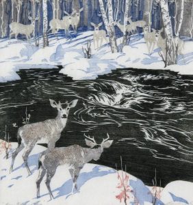 Barbara Harvey Leighton: DEER, KANANASKIS