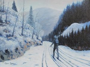 Stephen Hynes: CROSS-COUNTRY SKIER (RIBBON-CREEK, KANANASKIS)