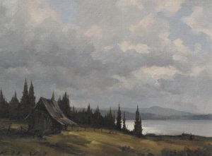 Karl E. Wood: SUMMER RAIN (BIG LAKE, CARIBOO)