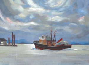 Ronald Threlkeld Jackson: DUSK, FRASER RIVER