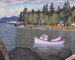 Edward John Hughes: TAYLOR BAY, GABRIOLA ISLAND