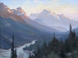 John Eric Benson Riordon: RIVER THROUGH THE MOUNTAINS