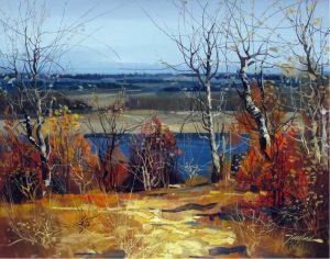 Tinyan (Chan): AUTUMN, OVERLOOK THE LAKE