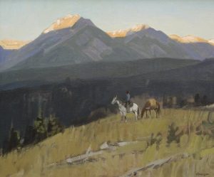 Peter Ewart: EVENING NEAR FIELD, B.C.