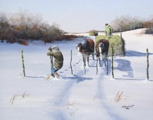 Ken Lonechild: GOING TO CUT ACROSS