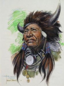 Harley Brown: WALKING BUFFALO, STONEY