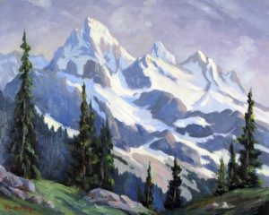 Reginald Llewellyn Harvey: ON THE TRAIL TO LAKE O’HARA