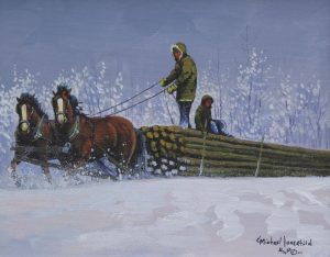 Michael Lonechild: A FROSTY DAY
