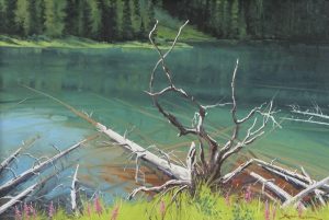 Robert E. Wood: TALL ROOTS, VISTA LAKE