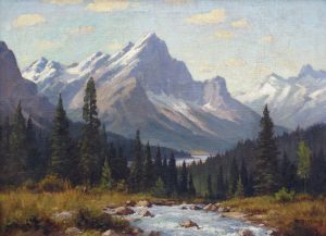 Roland Gissing: ROCKY MOUNTAIN LANDSCAPE