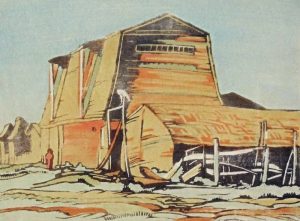 Margaret Dorothy Shelton: BARN AT TABER