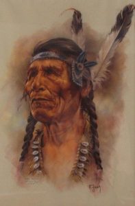 Vilem Zach: JOHN HUNTER, SITTING EAGLE, STONEY