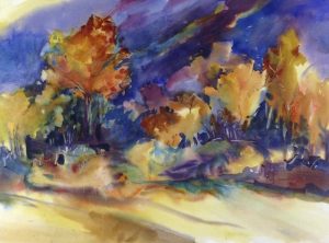 Jean Pederson: MOUNTAINSIDE FALL