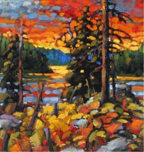 Rod Charlesworth: NARROWS AT CROOKED LAKE