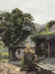 Gertrude Eleanor Spurr Cutts: COTTAGE IN BRITTANY