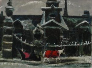 William Arthur Winter: SLEIGH RIDE IN TOWN