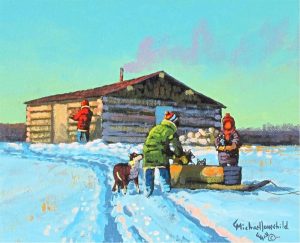Michael Lonechild: THE MARCH PUPPIES