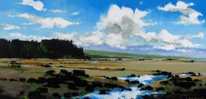 Allan Dunfield: BETWEEN THE TIDES (QUALICUM BEACH, VANCOUVER ISLAND)