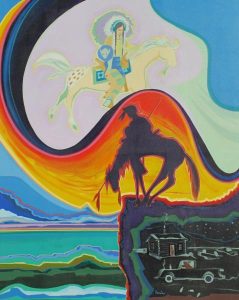 Alex Simeon Janvier: INTERTRIBAL: INDIANS UNLIMITED (ON THE TRAIL TO HAPPY HUNTING GROUNDS)