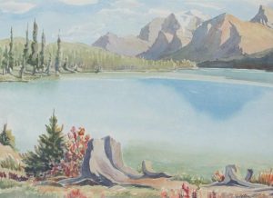 Margaret Dorothy Shelton: MOUNTAIN LAKE