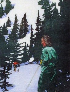 Walter Joseph Phillips: SKI TRAIL