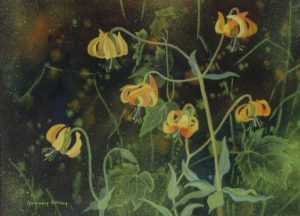 Annora Brown: YELLOW COLUMBINES