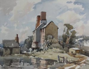 Edward Wesson: THE OLD LIMEKILN AT DORKING, SURREY