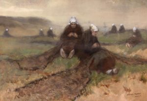 Arthur Feudel: KATWYK (MENDING THE FISHING NETS)