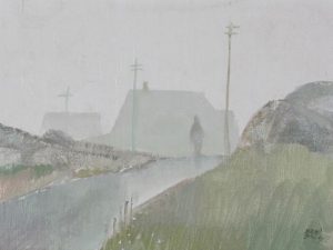 John Adrian Darley Dingle: FOG FORMS, PEGGY’S COVE, N.S.